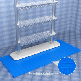 DECOHS pool mat protects liner while remaining waterproof and easy to clean.