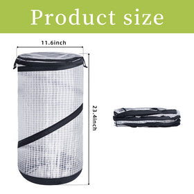 DECOHS mini greenhouse top mesh ventilation promotes air circulation for healthy growth.