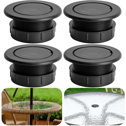 DECOHS parasol hole ring plug cap set for outdoor tables stabilizes the umbrella.