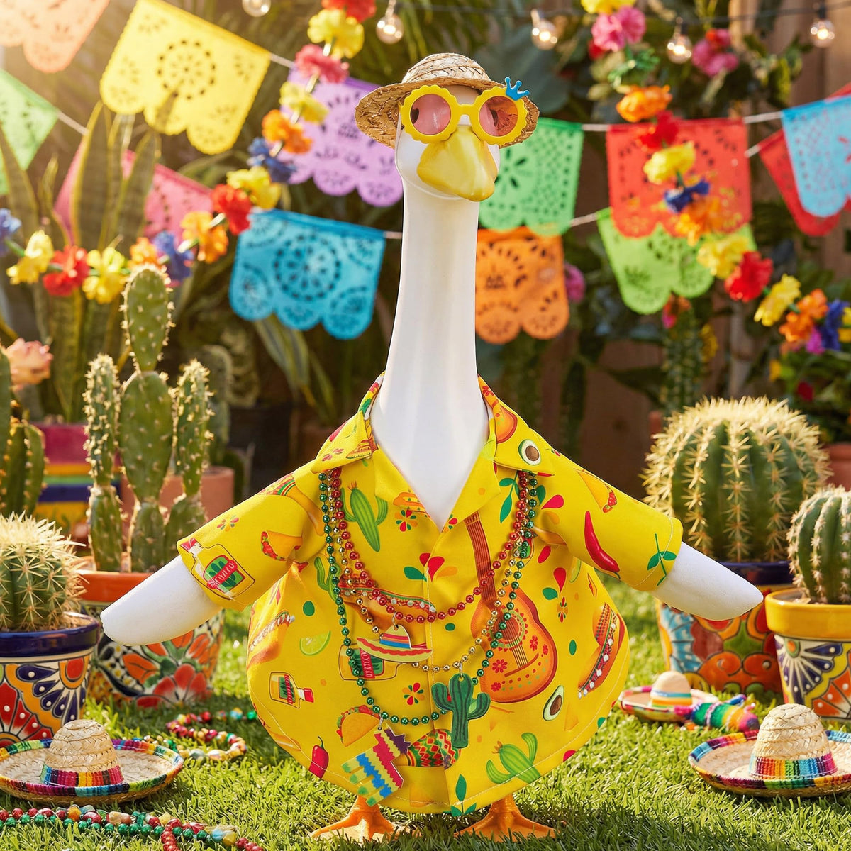DECOHS polyester clothes withstand outdoor use while keeping color bright.