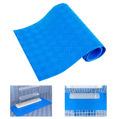 DECOHS Pool Ladder Mat 9x36 stabilizes above-ground ladders and protects the pool liner.