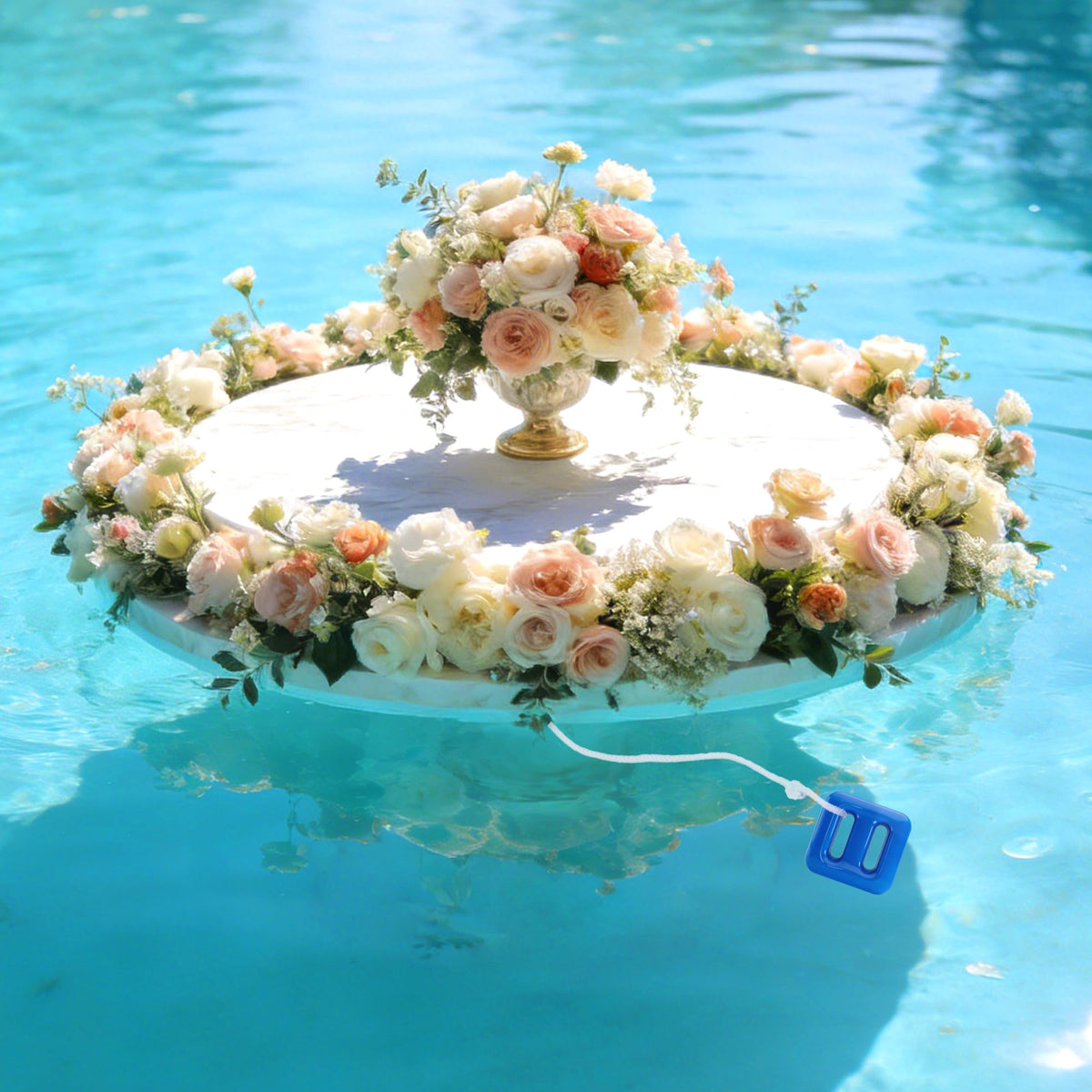 DECOHS pool toy fix anchor secures decorations and floats