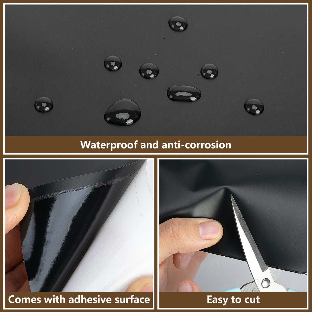 DECOHS square post wrap fits 3x3 to 4x4 for waterproofing.