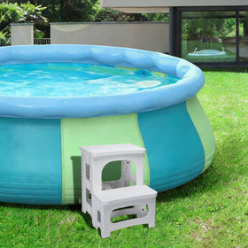 DECOHS sturdy plastic construction supports daily outdoor use.