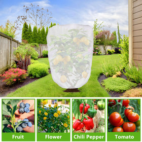 DECOHS sun protection for plants reduces heat while preserving light