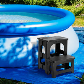DECOHS universal spa steps suitable for indoor and outdoor use