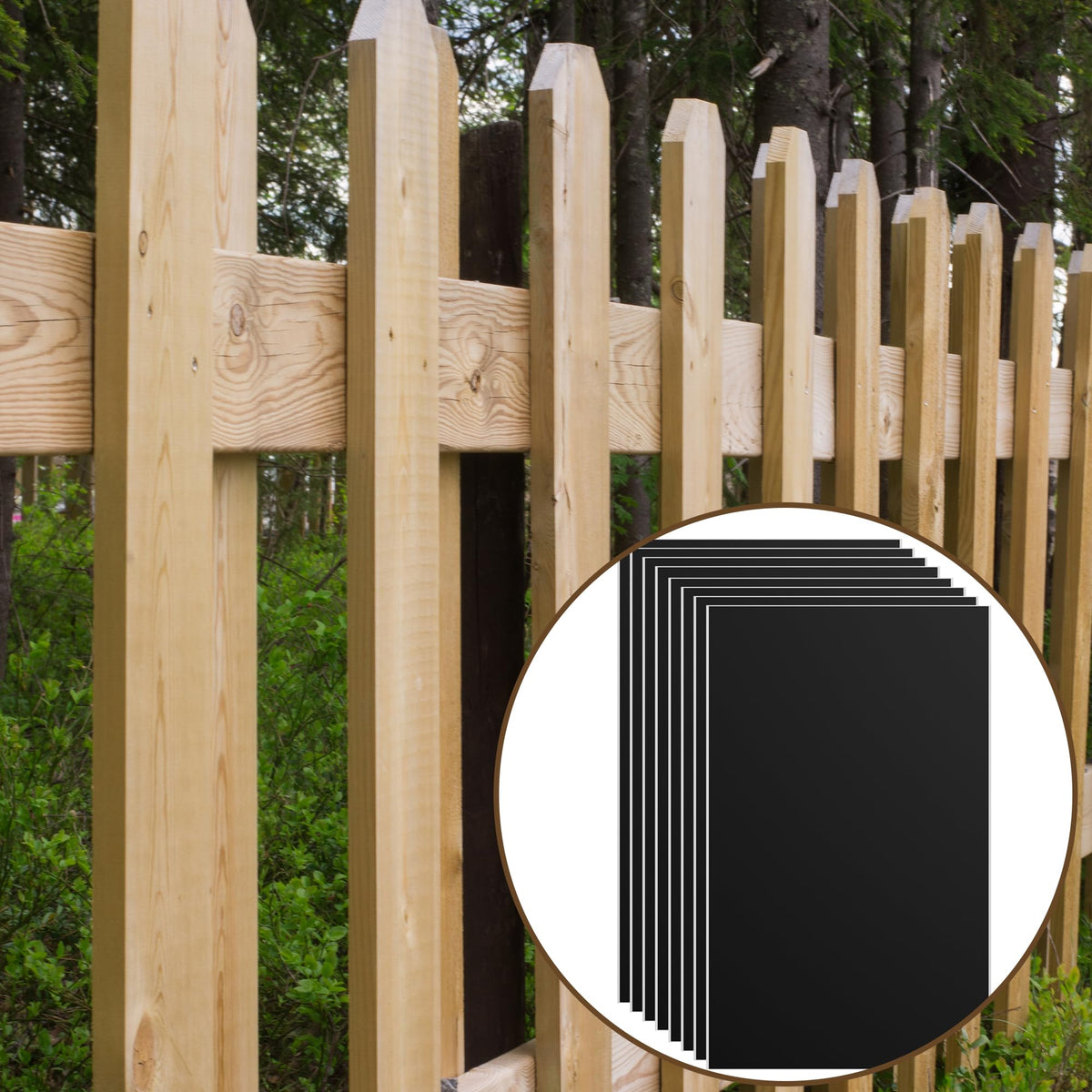 DECOHS waterproof, anti-corrosion sleeve extends post lifespan.