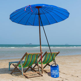 DECOHS versatile anchor for umbrellas, tents, and outdoor events