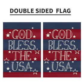 Decorhua outdoor porch flag fits standard stands with sleeve.