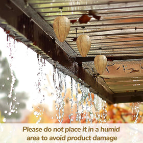 DECYOOL brown nest decoy blends with outdoor aesthetics while remaining noticeable.