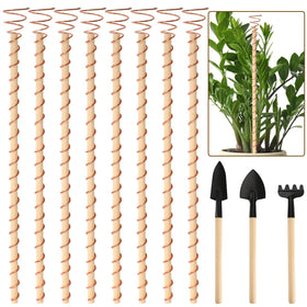 DECYOOL 16-inch electroculture stake antenna boosts energy for faster plant growth.