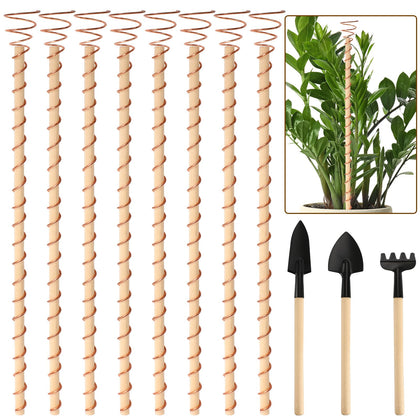 DECYOOL 16-inch electroculture stake antenna boosts energy for faster plant growth.