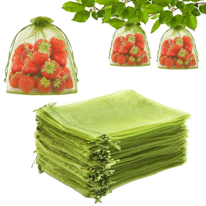 DECYOOL fruit protection bag 4x6 green for mangoes and tomatoes.