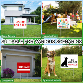 DECYOOL versatile use for open houses, campaigns, and party signs