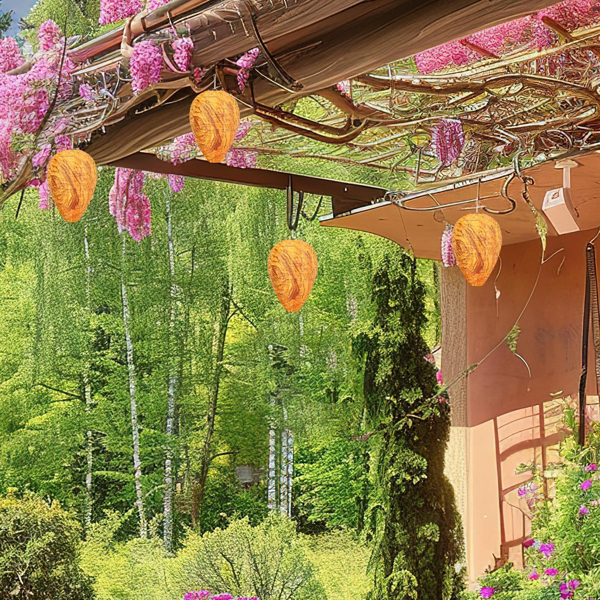 DECYOOL outdoor-area protection with decoy nest suggests a safer yard experience