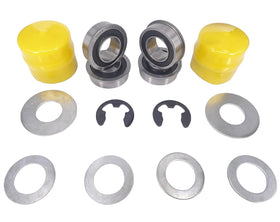 DEEG front-wheel bearing am127304 closeup for smooth steering on John Deere riding mowers