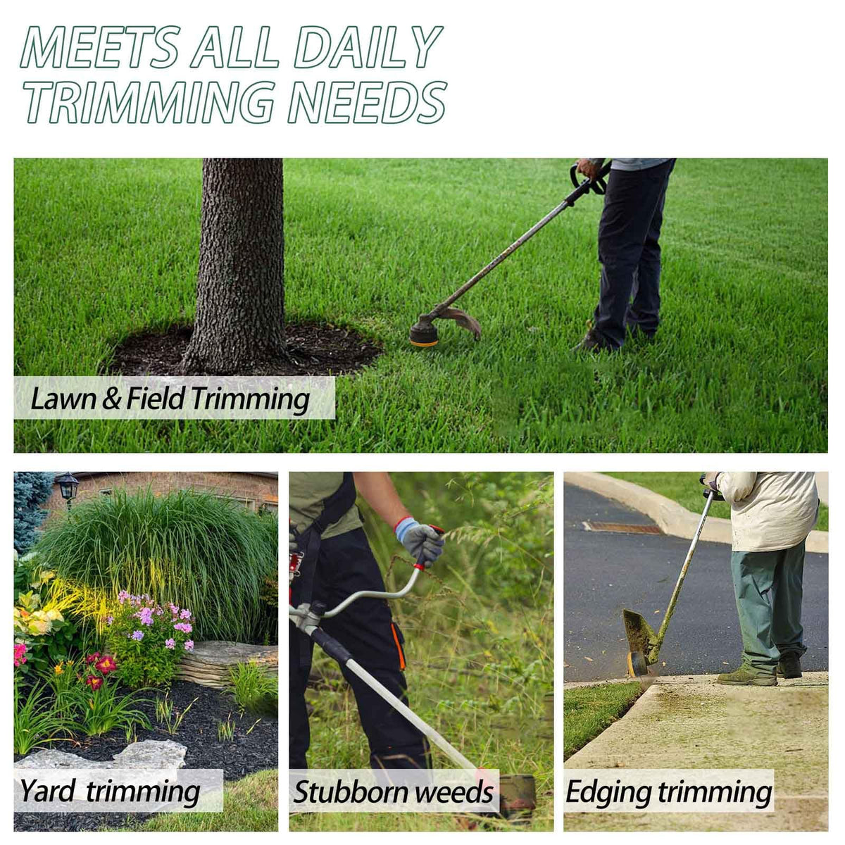 Deeploving 14-foot 0.095-inch line minimizes line changes during jobs.