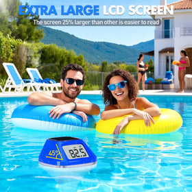 DeeprBlu precise water thermometer sensor delivers accurate pool temperature readings.