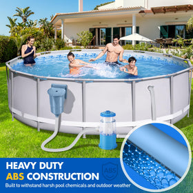 DeeprClean wall-mount skimmer with easy top-front access for fast maintenance.