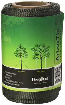 DeepRoot ArborTie easy installation visual demonstrates versatile use.