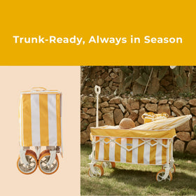 DEER LAND Beach Wagon detachable for a quick rinse after beach days