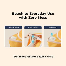DEER LAND Beach Wagon beach-to-camping versatility for quick outdoor outings