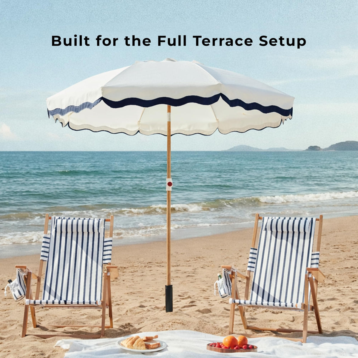 DEER LAND patio-beach setup pairs with chairs for coordinated spaces