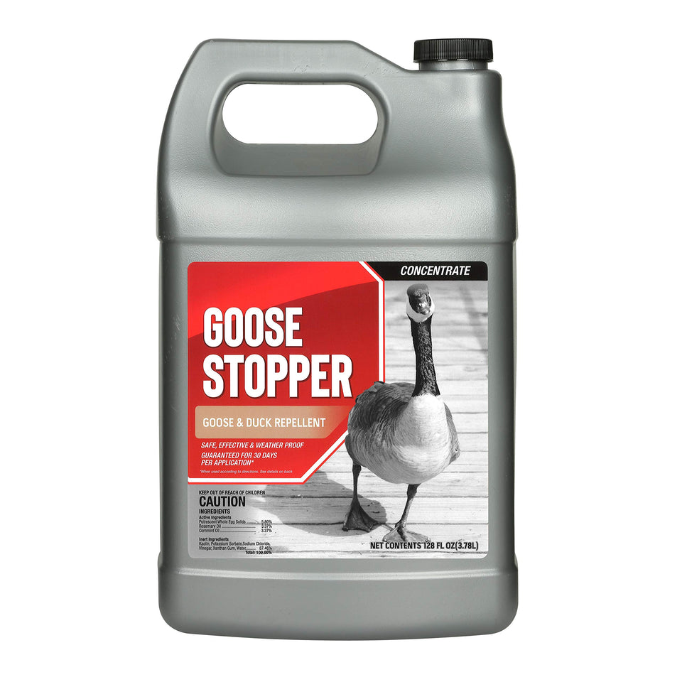 Deer Stopper Goose Stopper bottle pour for easy, safe garden protection