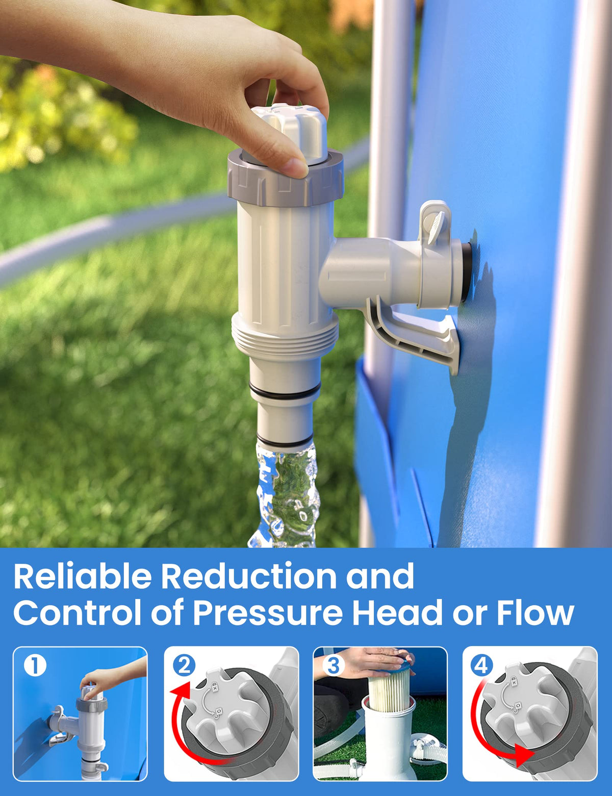 Deeroll Plunger Valve Plus installation ease shown for quick setup
