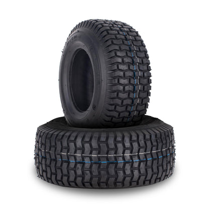 Deestone D265 Turf tire side view shows lawn-friendly footprint and stable traction