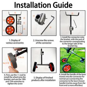 Deesucc compatibility with backpack mowers enables smoother passes.