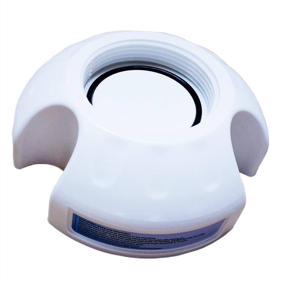 DEF GLX-CELLSTAND front view showcasing a sturdy stand for safe chlorinator maintenance.