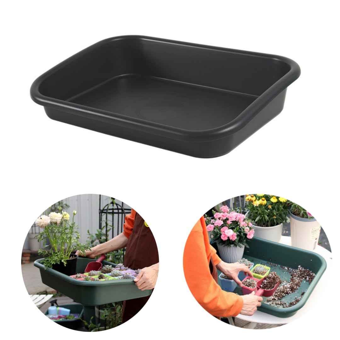 Defemim Garden Tidy Tray outdoor workspace supports patio gardening sessions.