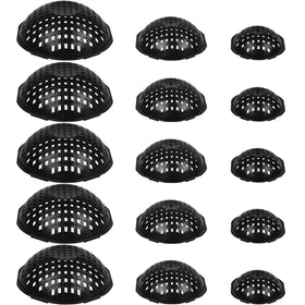 Deftomo spherical pot mesh pad assembly for large pots improves drainage and reduces soil leakage.