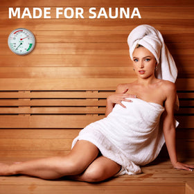 Defull stylish gauge adds professional appeal to home spa areas.
