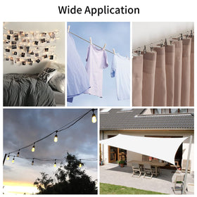 DEFUNX spring snap hook offering quick shade sail connections.