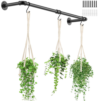 DegMongee plant hanging rod 32-inch for space-saving indoor display