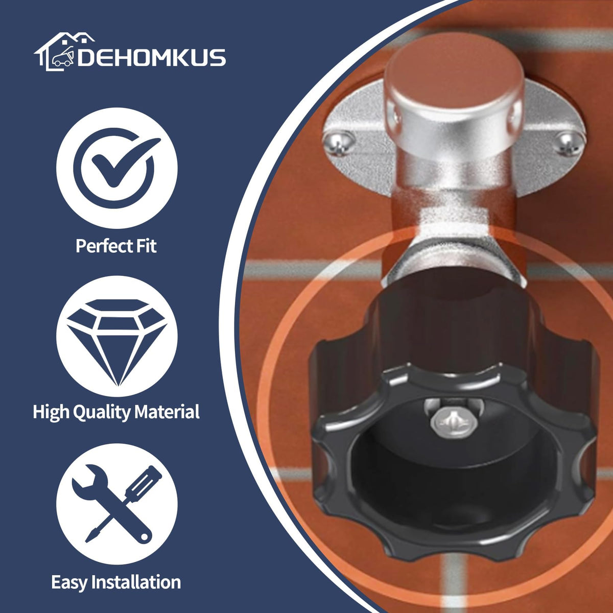 DEHOMKUS 630-7500 vacuum breaker service kit for reliable maintenance of flow control.