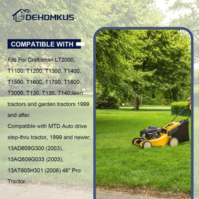 DEHOMKUS belt for Cub Cadet LTX 1040 and similar models ensures smooth operation