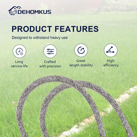 DEHOMKUS belt fits Super Bronco and LX series for versatile mower maintenance
