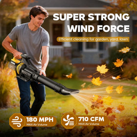 DEJUNPIOOL blower offers 3 speeds to handle light to heavy tasks