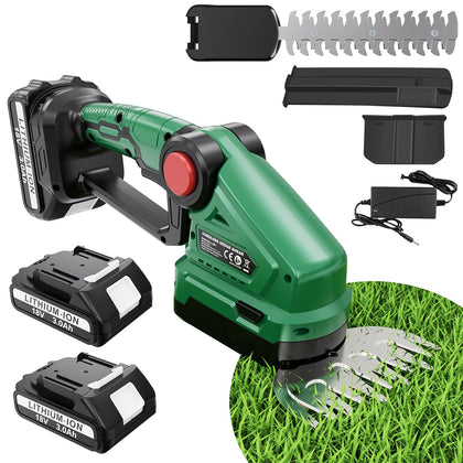 DEJUNPIOOL hedge trimmer cordless body enables lightweight pruning around the yard.