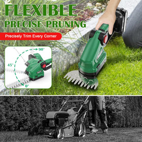 DEJUNPIOOL low-noise motor minimizes disturbance during pruning.