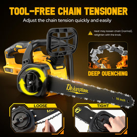 DEJUNPIOOL safety features including emergency brake and safety lock for safer operation.