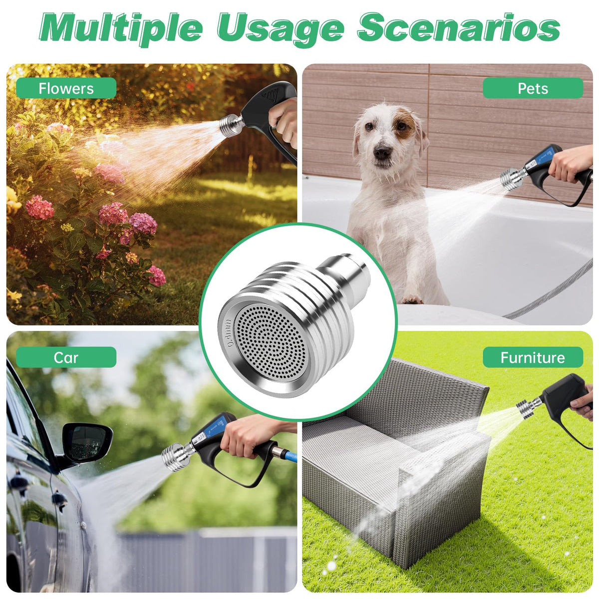 DEKELIY 1/4-inch male quick-connect adapter compatibility with female connectors