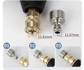 DEKELIY car wash and garden cleaning nozzle for versatile cleaning tasks
