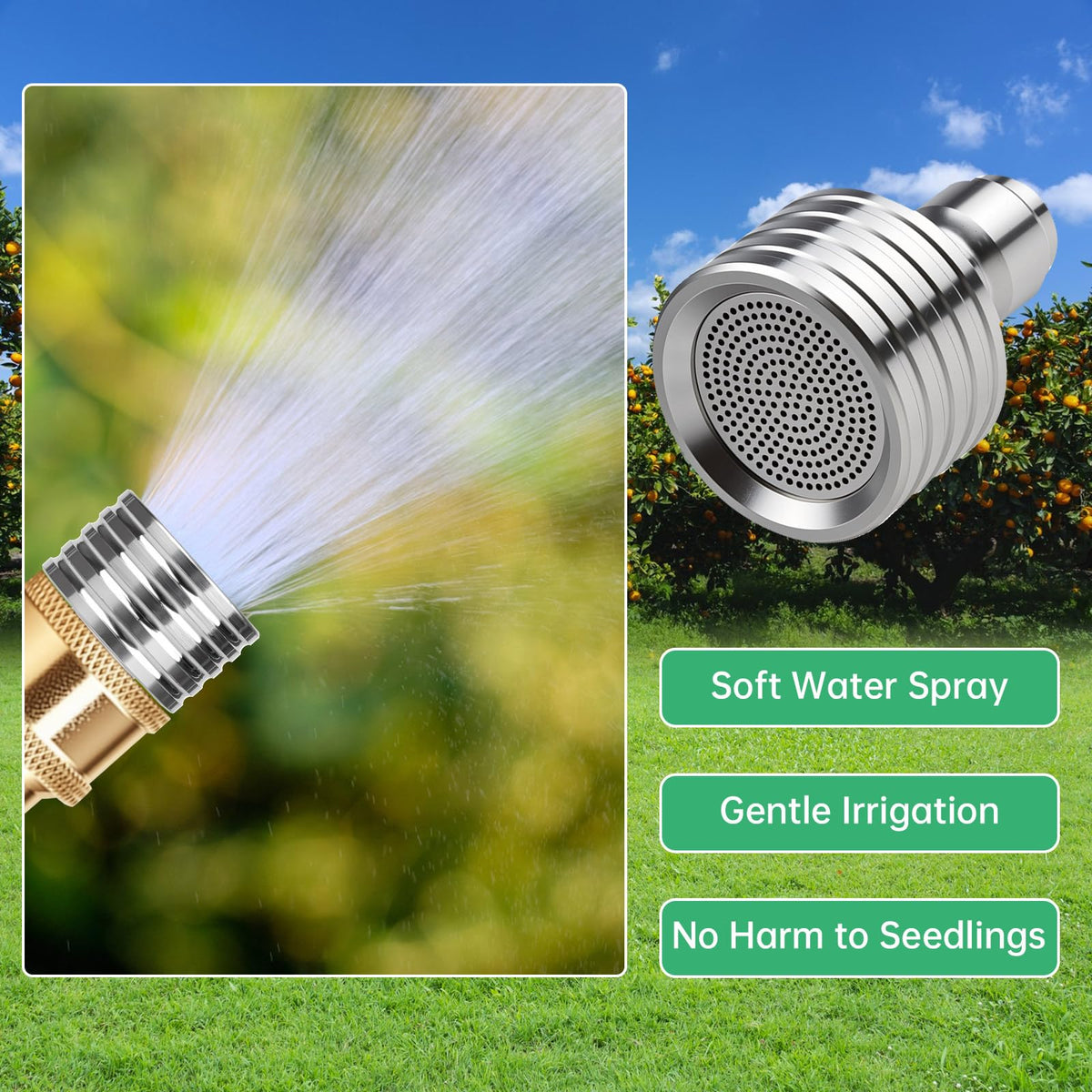 DEKELIY low-pressure mist for delicate plants and tender foliage