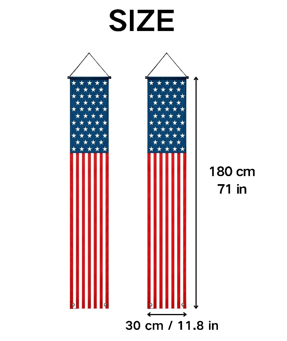 Delfd Wall Mantel Flag Banner for indoor decor and seasonal displays.