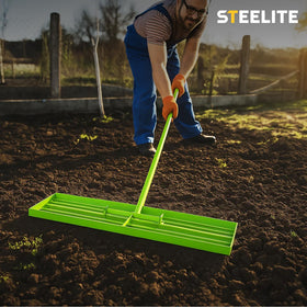 Deli Lawn Leveling Rake ships with screws for quick assembly.