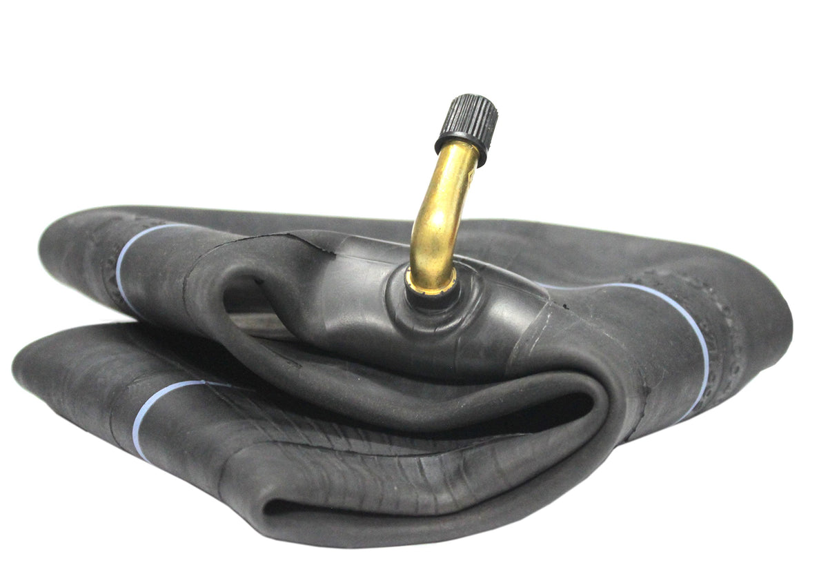 Deli Tire lawn and garden inner tube TR87 bent valve, side view for durable wheel performance